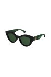 Gucci Lunettes de Soleil GG0957S Black/Green 51/19/145 femme