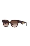 Dolce & Gabbana Lunettes de Soleil DG 4437 Havana/Brown Shaded 51/20/145 femme