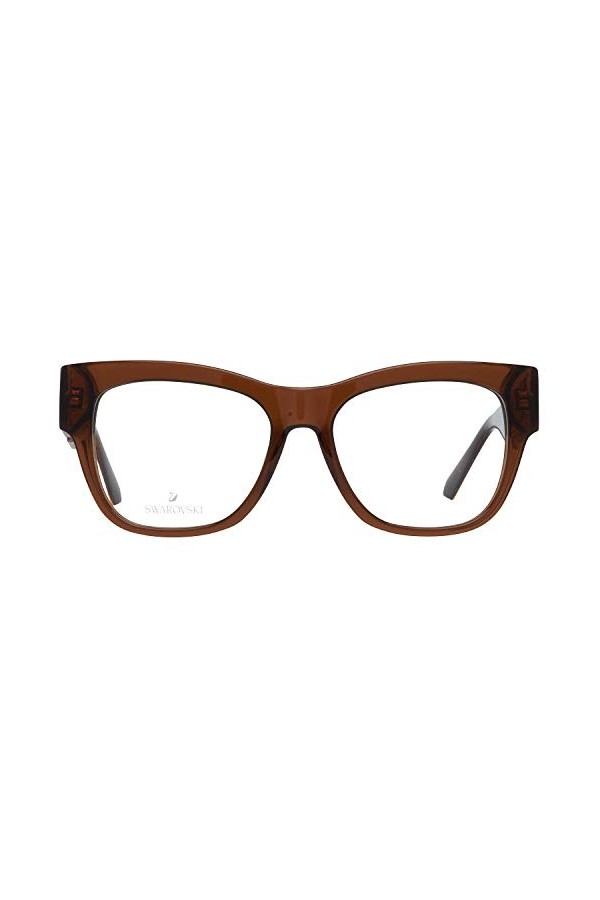 Swarovski Frame Sk5228 050-51-16-140 Lunettes de Soleil, Marron Braun , 51 Femme