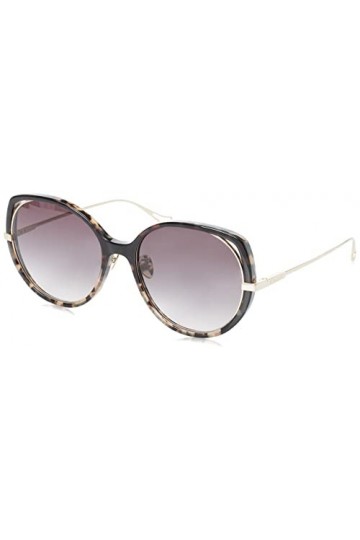 Nina Ricci Femme SNR362 Lunettes de Soleil, Black Grey Havana, 57