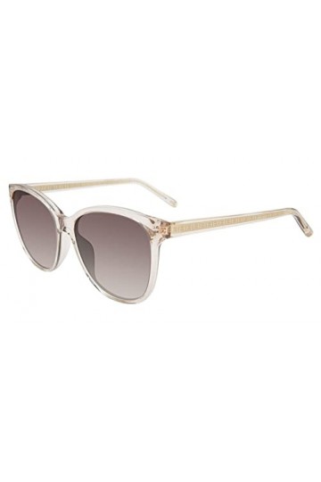 Escada Sesc77 Lunettes de Soleil, Beige Brillant, 55 Femme