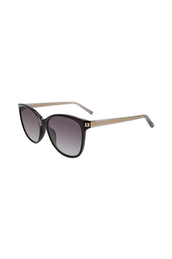 Escada Sesc77 Lunettes de Soleil, Beige Brillant, 55 Femme