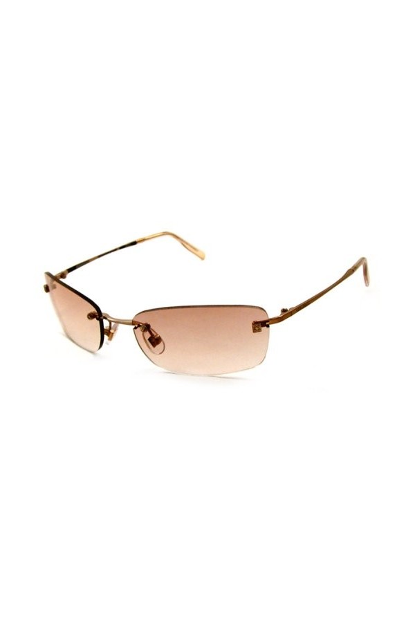 Kate Spade Lunettes de soleil dorées avec verres roses pour femme, doré
