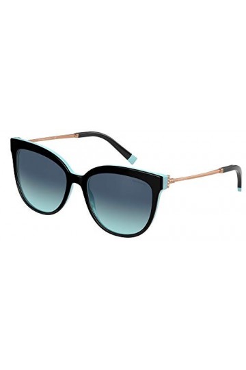 Tiffany & Co. Lunettes de Soleil TIFFANY T TF 4176 Black/Blue Shaded 55/17/140 femme