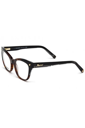 Dsquared2 D Squared Brillengestelle DQ5160 056-52-18-140 Lunettes de Soleil, Marron Braun , 52.0 Femme