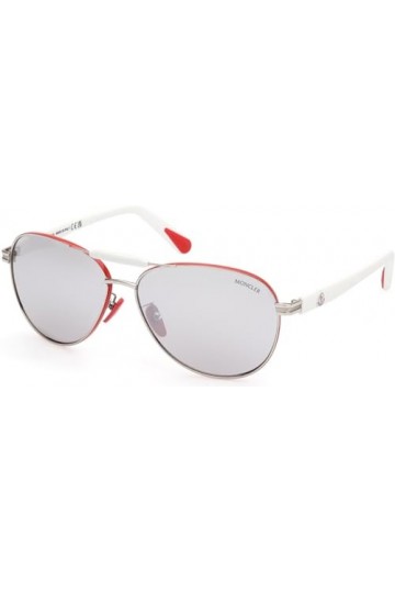 MONCLER Mixte Ml0241-h 16c Lunettes de Soleil, Multicolore, Taille Unique
