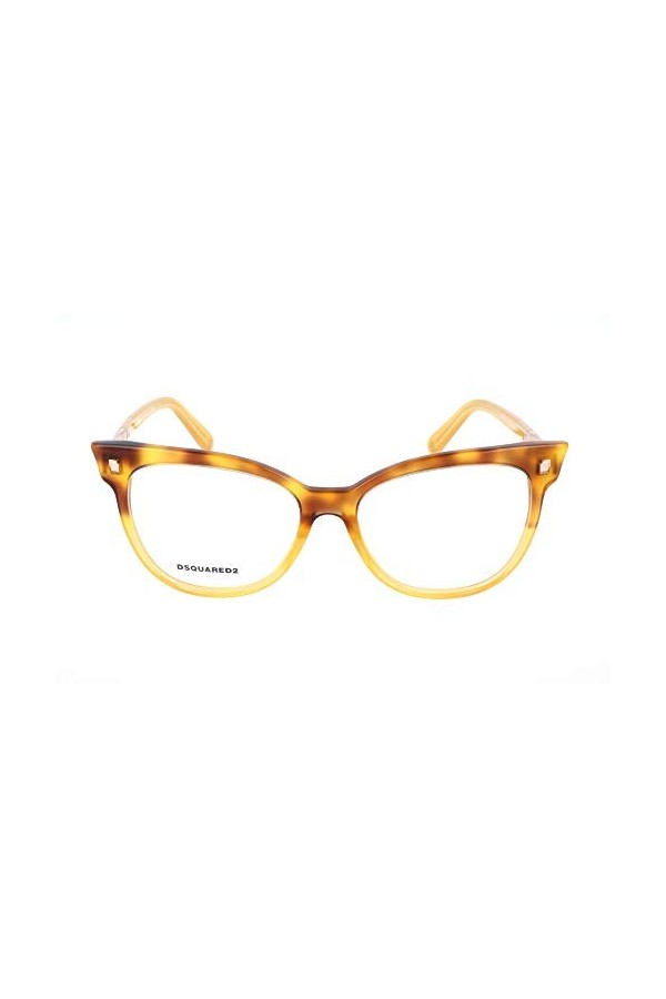 Dsquared2 D Squared Brillengestelle DQ5214 056-54-16-140 Lunettes de Soleil, Jaune Gelb , 54.0 Femme