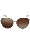 Kate Spade New York Sicilia/g/s Sunglasses, 06J/LA Gold Havana, 60 Unisex