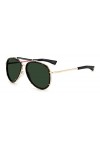 DSquared D2 0010/s Sunglasses, 086/QT Havana, 58 Unisex