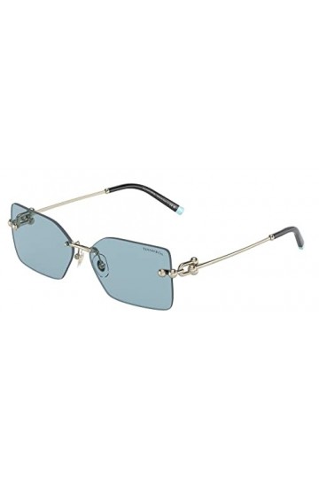 Lunettes de Soleil Tiffany & Co. TF 3088 Pale Gold/Blue 59/14/130 femme