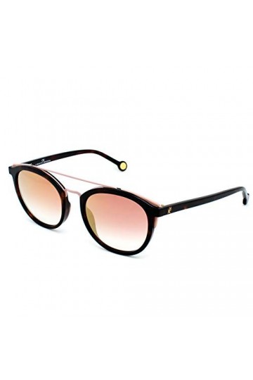 Carolina Herrera SHE741722G Lunettes de Soleil, Havana, 52/21/135 Femme