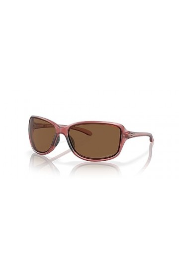 Oakley Womens OO9301 Cohort Rectangular Sunglasses, Matte Transparent Berry/Prizm Bronze, 62 mm