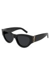 Saint Laurent Lunettes de Soleil SL M94 Black/Grey 53/20/145 femme