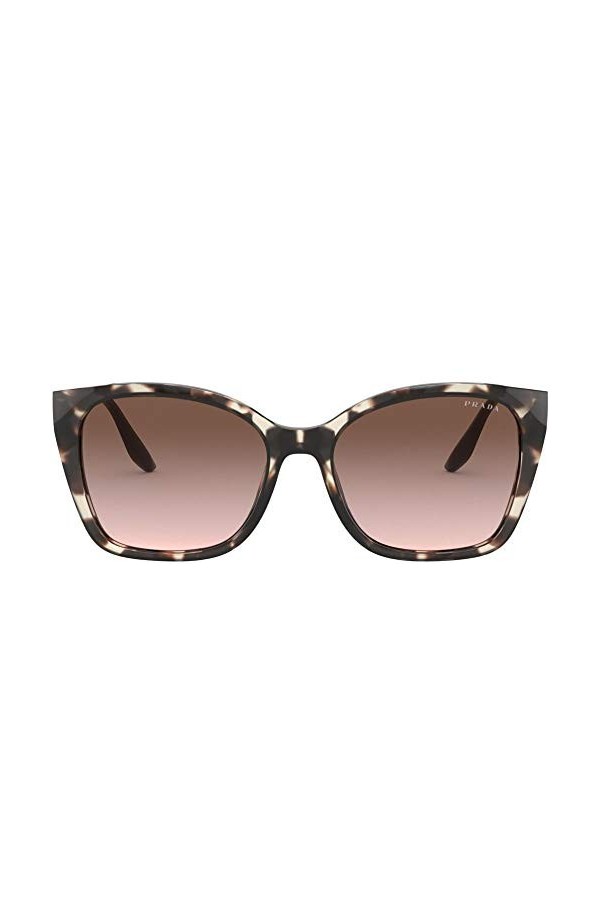 Prada 0PR 12XS Lunettes de Soleil, Brown Havana/Brown Shaded, 54 Femme