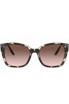 Prada 0PR 12XS Lunettes de Soleil, Brown Havana/Brown Shaded, 54 Femme