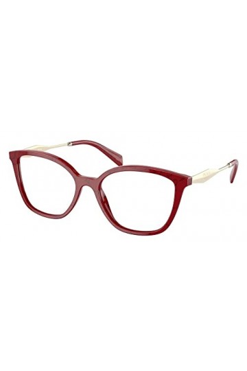Prada 0PR 02ZV Lunettes de soleil, Rouge, 54 Unisexe, Rouge