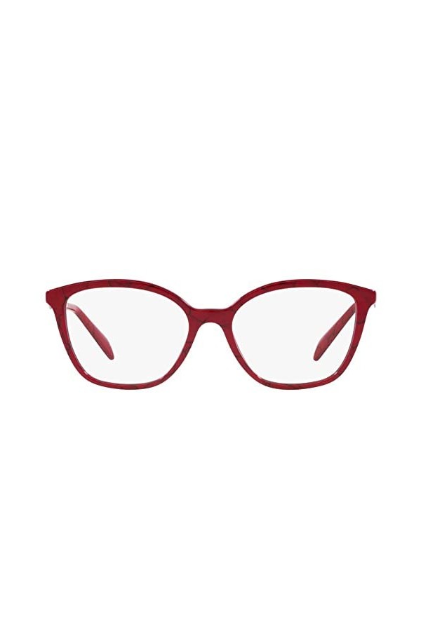 Prada 0PR 02ZV Lunettes de soleil, Rouge, 54 Unisexe, Rouge