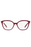 Prada 0PR 02ZV Lunettes de soleil, Rouge, 54 Unisexe, Rouge