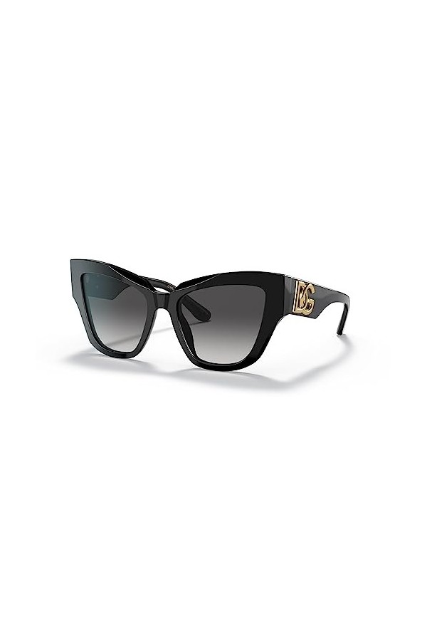 Dolce & Gabbana Lunettes de Soleil DG 4404 Black/Grey Shaded 54/19/140 femme