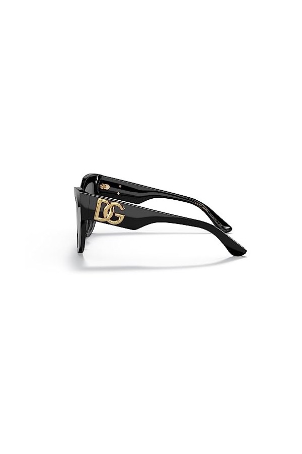 Dolce & Gabbana Lunettes de Soleil DG 4404 Black/Grey Shaded 54/19/140 femme