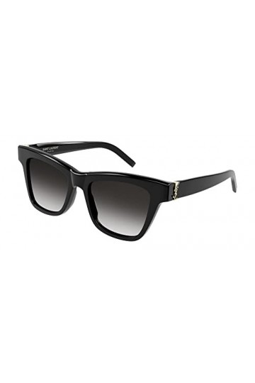 Saint Laurent Lunettes de Soleil SL M106 Black/Grey Shaded 52/18/140 femme