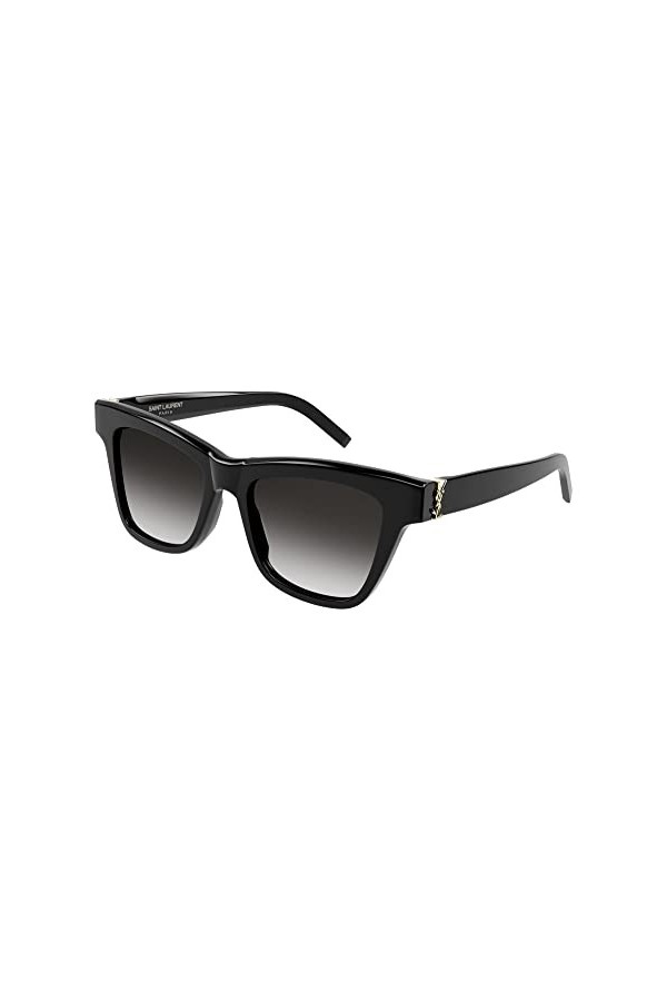 Saint Laurent Lunettes de Soleil SL M106 Black/Grey Shaded 52/18/140 femme