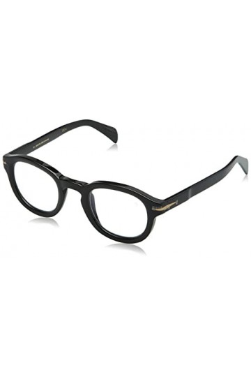 David Beckham DB 7069/bb Sunglasses, 2M2/45 Black Gold, 47 Unisex