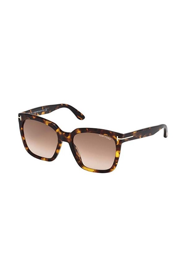Tom Ford FT0502 52F 55 Montures de Lunettes, Marron Avana Scura/Marrone Grad , Mixte Adulte