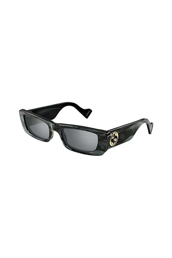 Gucci Lunettes de Soleil GG0516S Black Havana/Light Grey 52/20/145 femme