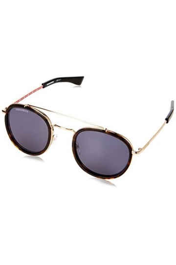 Dsquared D2 0011/s Sunglasses, 086/KU Havana, 51 Unisex