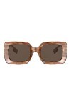 BURBERRY Lunettes de Soleil DELILAH BE 4327 Brown/Brown 51/23/140 femme