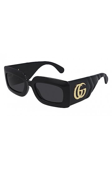 Gucci Lunettes de Soleil GG0811S Black/Grey 53/21/145 femme