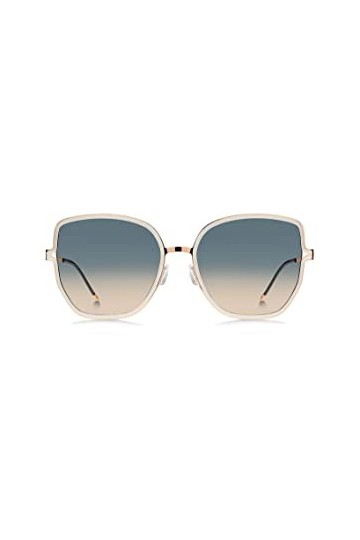 BOSS HUGO 1392/S Lunettes, Ivory Gold Copper, 57 pour femme, Ivory Gold Copper