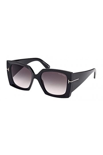 Tom Ford Lunettes de Soleil JACQUETTA FT 0921 Shiny Black/Grey Shaded 54/18/140 femme
