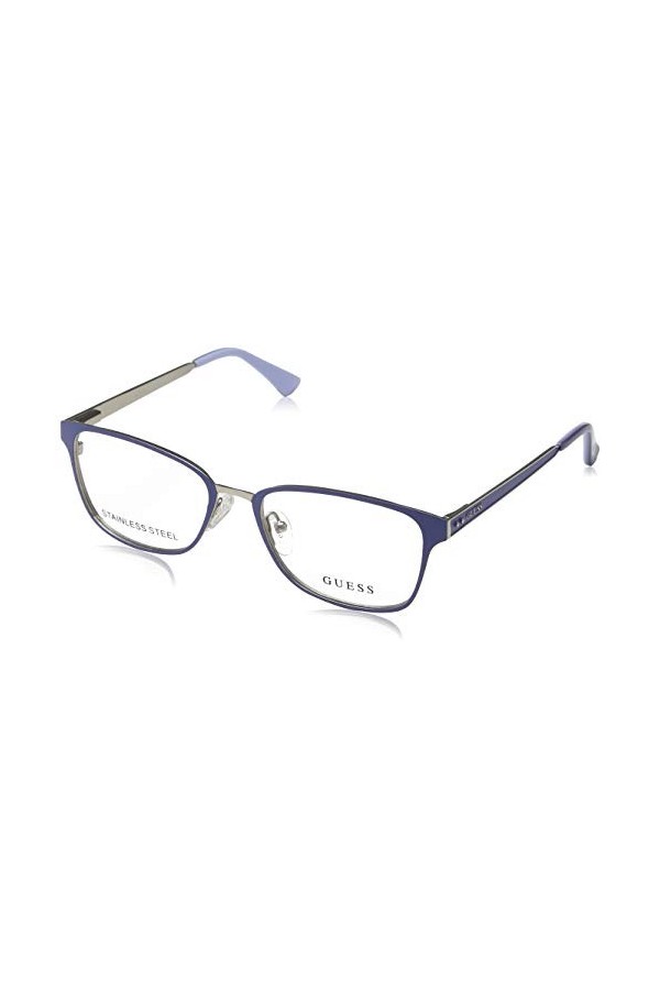 Guess Brille Gu2550 52079 Lunettes de Soleil, Bleu Blau , 52.0 Femme