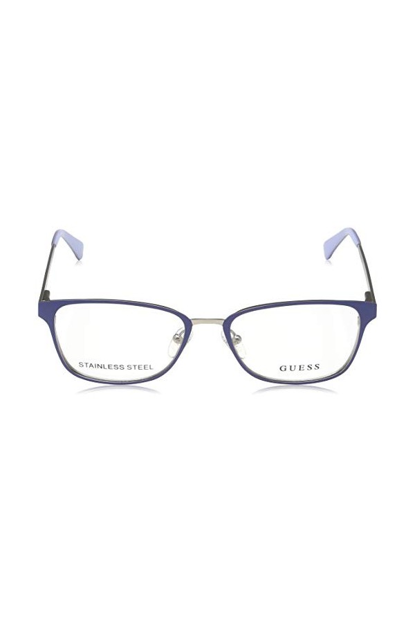 Guess Brille Gu2550 52079 Lunettes de Soleil, Bleu Blau , 52.0 Femme