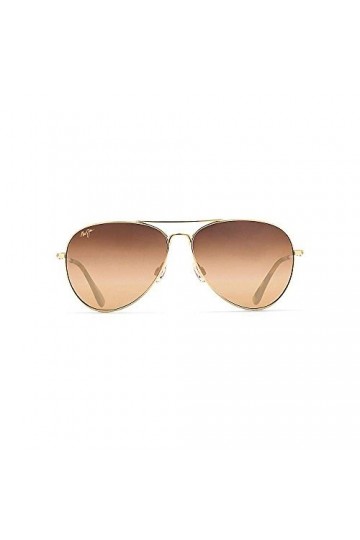 Maui Jim Mavericks HS264 16 Doré Verres dégradés, polarisés et miroirs