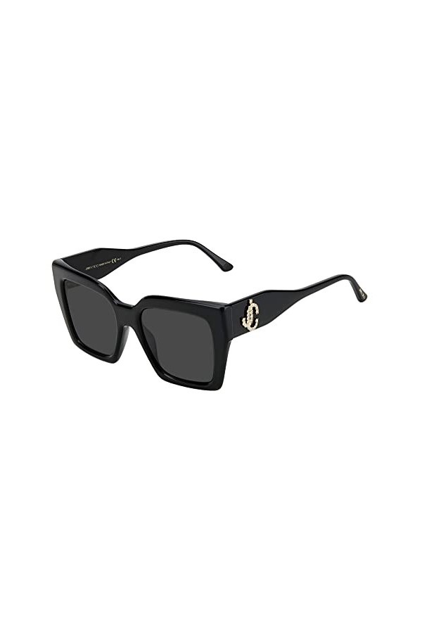 Jimmy Choo Lunettes de Soleil ELENI/G/S Black/Grey 53/20/145 femme