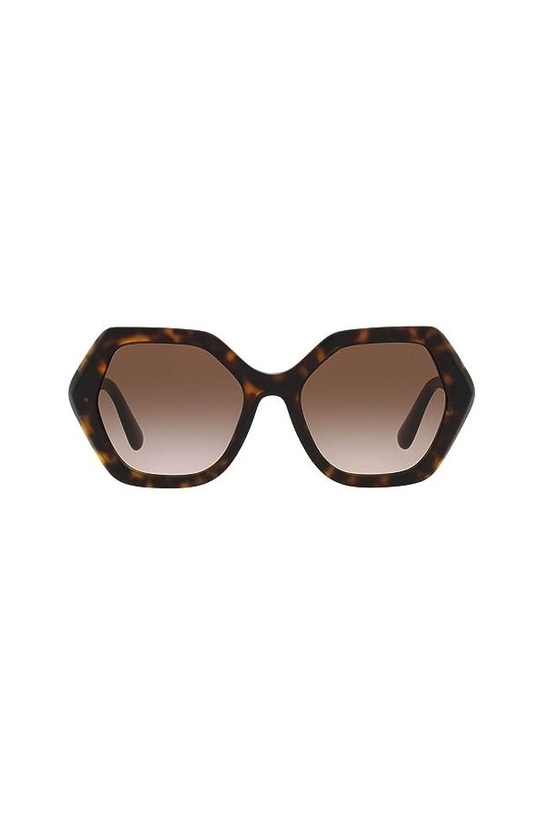 Lunettes de Soleil Dolce & Gabbana DG 4406 Havana/Brown Shaded 54/19/140 femme