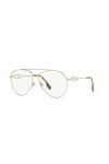 BURBERRY Lunettes de Soleil CARMEN BE 3128 Pale Gold/Clear Blue Light Filter 58/14/145 femme