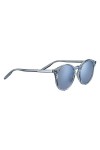 Serengeti Leonora Lunettes de Soleil, Bleu Shiny Crystal Ice Blue , M Mixte