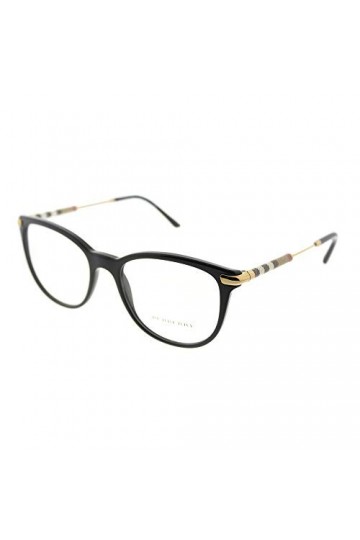 Burberry 0BE 2255Q 3001 51 Montures de Lunettes, Black, Femme