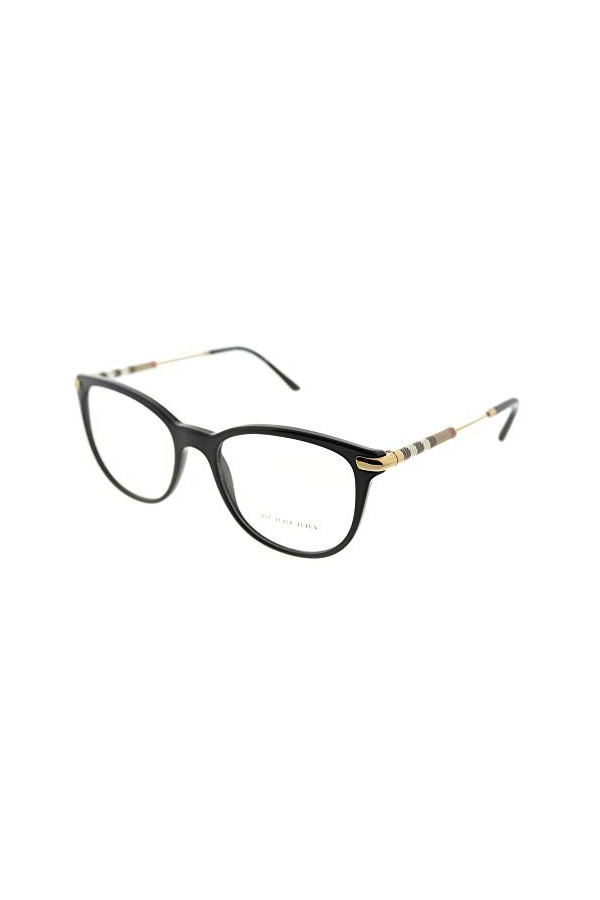 Burberry 0BE 2255Q 3001 51 Montures de Lunettes, Black, Femme