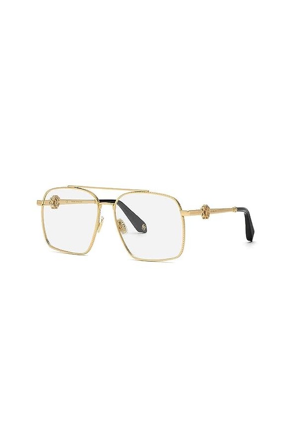 Just Cavalli GAFAS DE Vista Roberto Cavalli Lunettes de Soleil, Doré Jaune, 58/140/15 Mixte