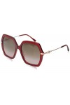 Jimmy Choo Esther/s Sunglasses, Burgundy, 57 Unisex
