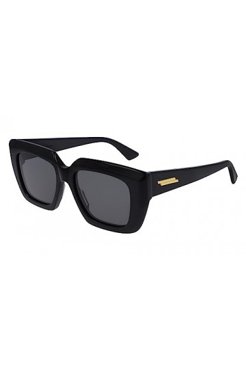 Bottega Veneta Lunettes de Soleil BV1030S Black/Grey 52/18/145 femme