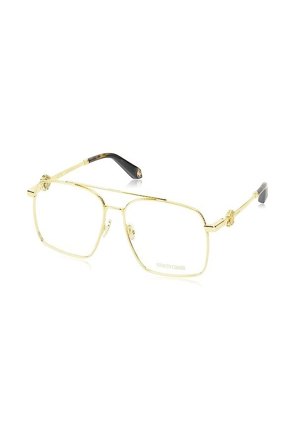 Just Cavalli GAFAS DE Vista Roberto Cavalli Lunettes de Soleil, Shiny Full Palladium, 58/15/140 Mixte