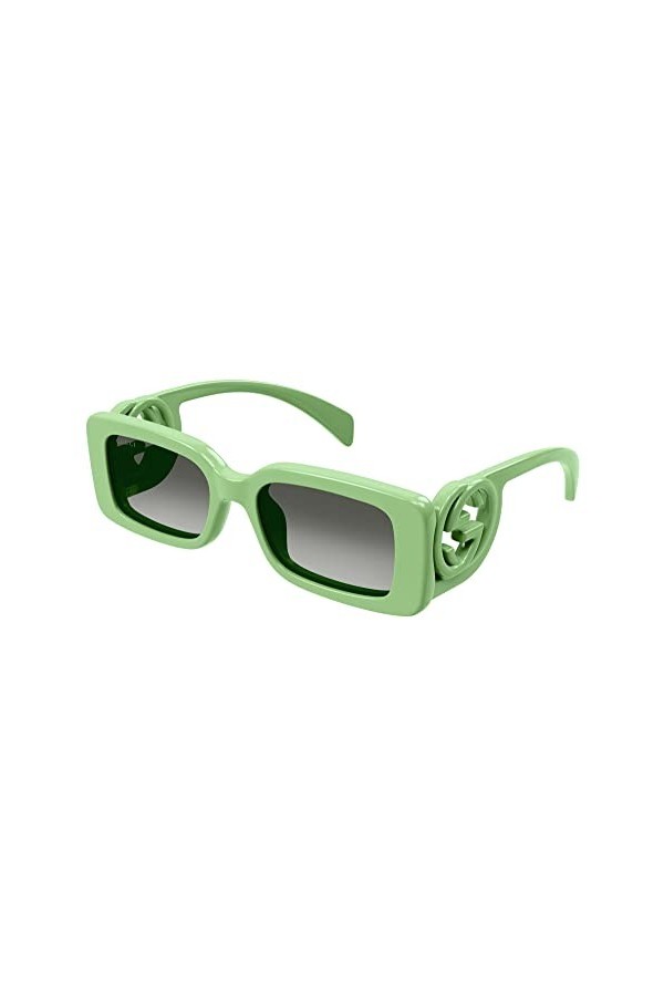 Gucci Lunettes de Soleil GG1325S Green/Grey Shaded 54/19/140 femme