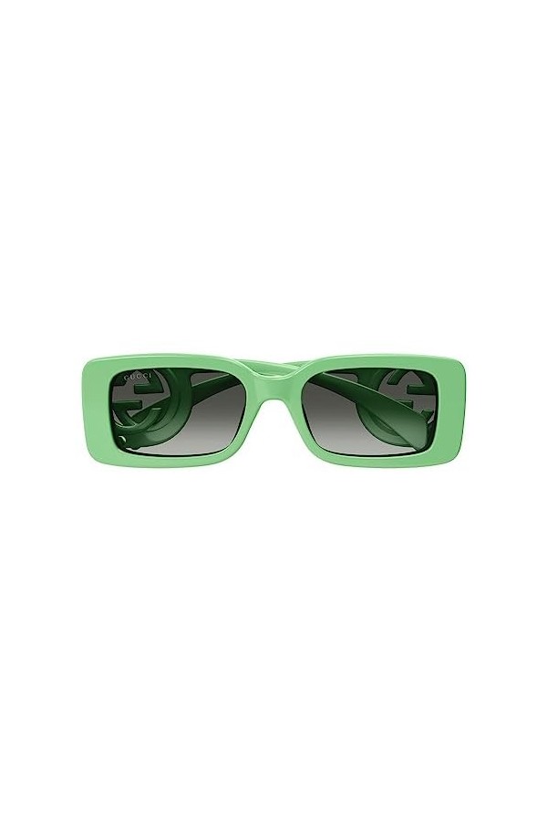 Gucci Lunettes de Soleil GG1325S Green/Grey Shaded 54/19/140 femme