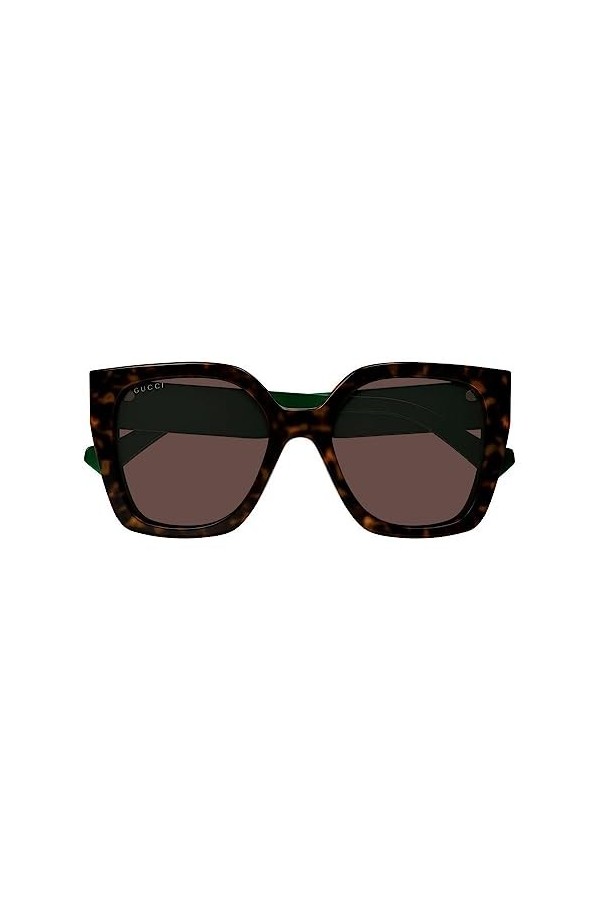 Gucci Lunettes de Soleil GG1300S Havana/Brown 55/19/145 femme